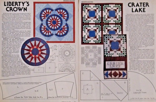 Vintage Pieced Quilt Patterns from OOP Magazines & Others, Your Choice $2.50 ea - Picture 44 of 175