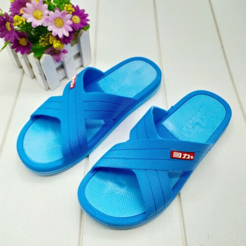 Neu Dusche Bad Hausschuhe rutschfeste Badezimmer Sandalen Schuhe Damen - Bild 4 von 13