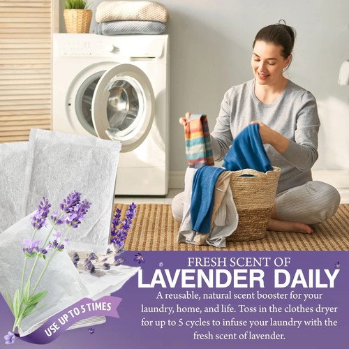 Lavender Dryer Sachet Bag, 4/6 CT Closet Drawer Fragrance Moth Prevention Sachet - Bild 11 von 15