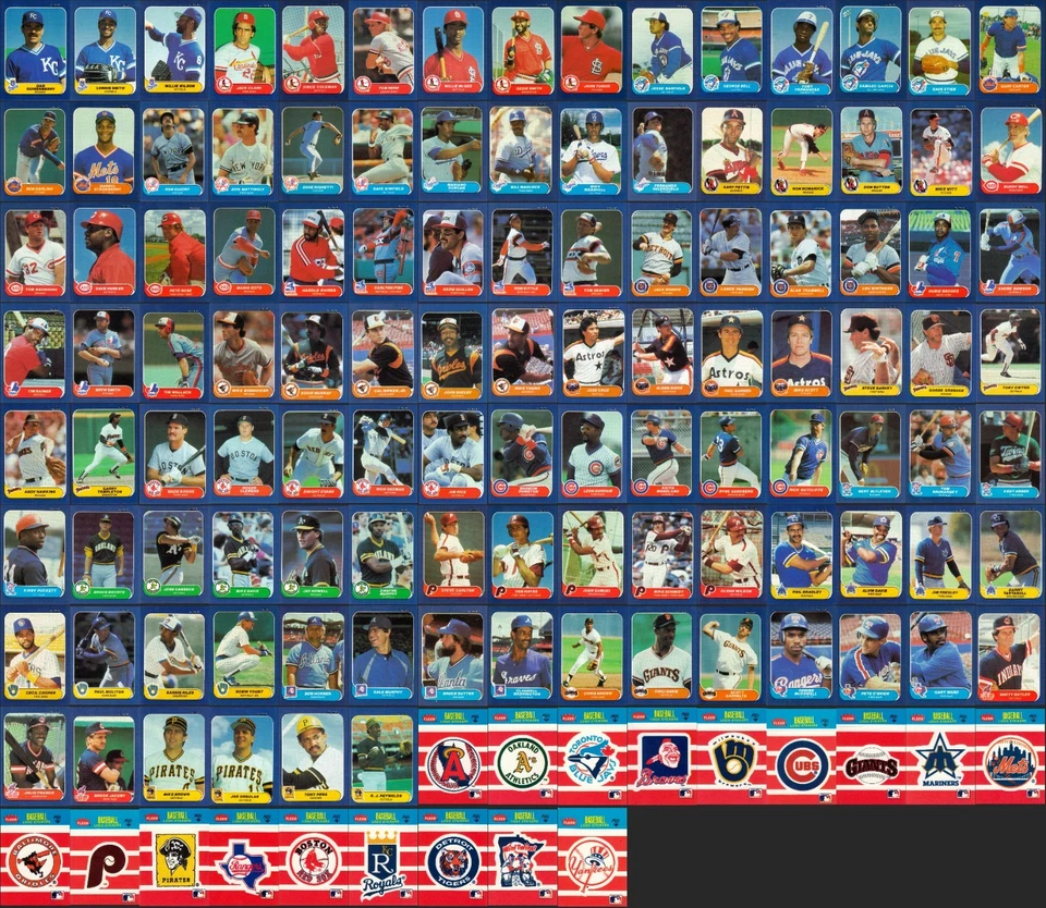 1986 FLEER Classic Miniatures Pick A Player NM/Mint Condition From Factory Set - Image 1 of 1