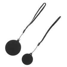 Set of 6 Reusable Rubber Lens Caps for Telescope Eyepiece Dust Cover Black