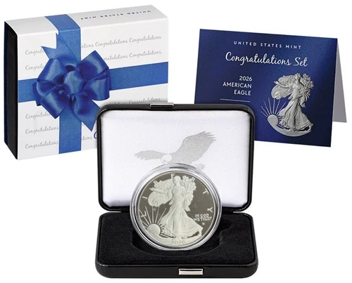 2026-P American Silver Eagle — photo from the most recent tracked eBay sale