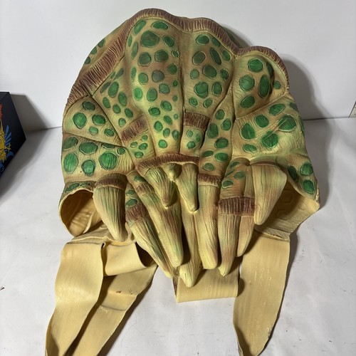 Vintage Star Wars Kit Fisto Latex Mask Lucas Films Cosplay 2002 - Picture 5 of 7