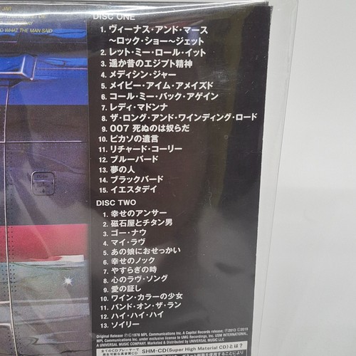 Paul McCartney Wings Over America SHM-CD 2CD Japan Mini LP OBI UICY-80472 - Picture 4 of 23