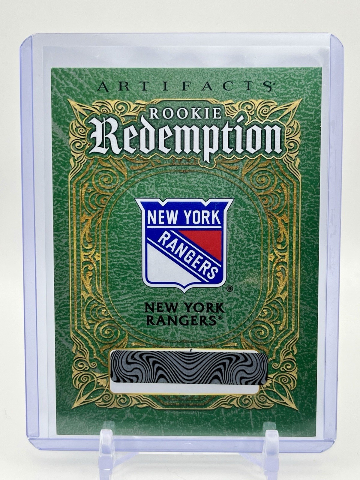 2025-26 Upper Deck Artifacts New York Rangers EMERALD Redemption RED-219