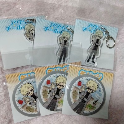 DRAMAtical Murder Virus Can Badge Acryl Schlüsselanhänger Set 3 Stück Sammlung