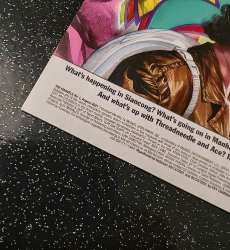 Marvel Comics The Marvels #1 Second Printing Variant 2021 Kurt Busiek - Picture 6 of 7