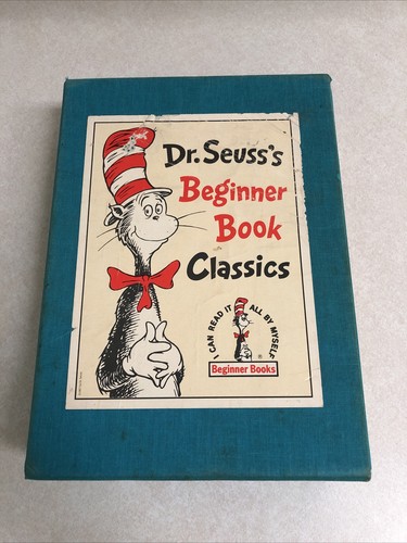 Vintage Dr. Seuss's Beginner Book Classics Box Set Collection - 5 Books Total