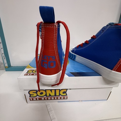 Sonic The Hedgehog Jungen Tennisschuhe Turnschuhe Größe 2 Blau Neu Kostenloser Versand - Bild 6 von 10