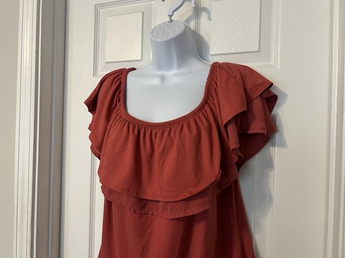 Body establecido 1946 talla grande 18/20W color ladrillo - Imagen 5 de 8