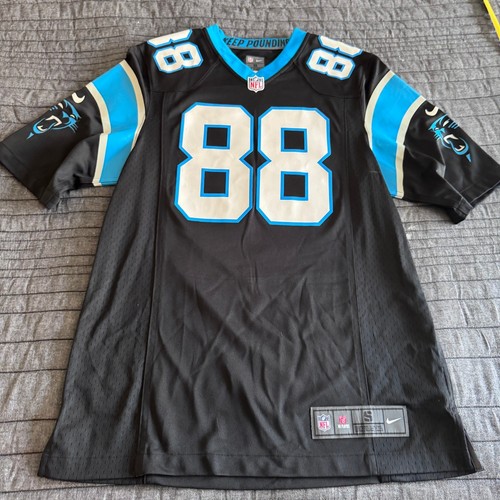 Nike On Field Game NFL Carolina Panthers Greg Olson Blue #88 Jersey Men's Small - Picture 2 of 13