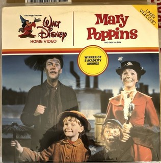 Mary Poppins Laserdisc Disney NTSC 🇺🇸 23AS