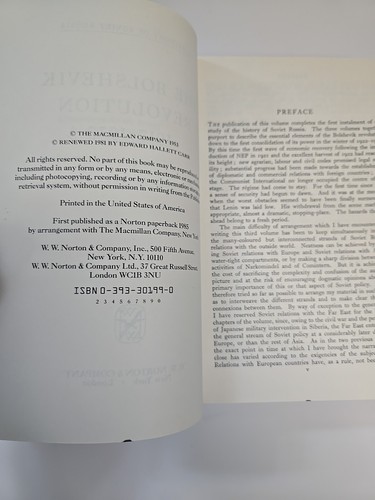 A History Of Soviet Russia: The Bolshevic Revolution Vols 1, 2 & 3 PB by E. Carr - Picture 17 of 17
