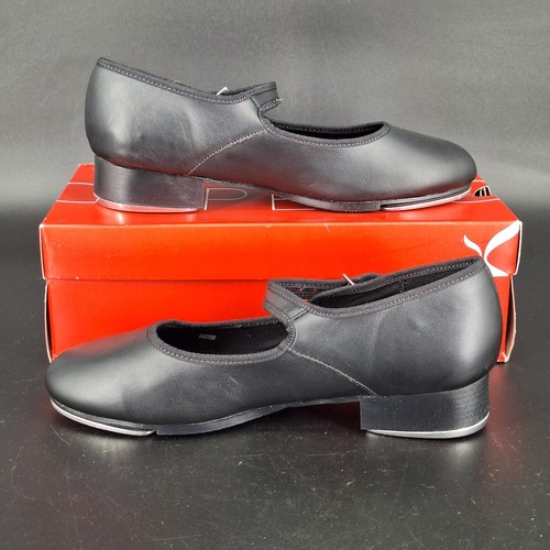 Capezio #3800 Black MaryJane Buckle Strap Tap Shoes Size 9 W Women’s - Picture 7 of 15