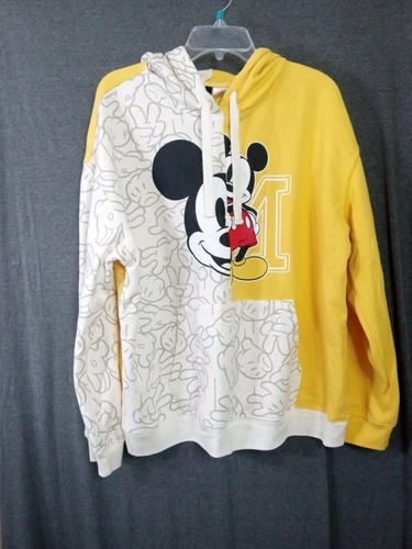 Mickey Pullover Split Graphic Disney Hoodie Size 3XL  Multicolor XL - Bild 2 von 6