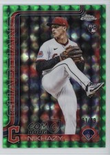 2025 Topps Chrome Update Green Geometric Refractor /99 Doug Nikhazy #USC119 0w8p