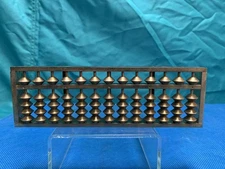 Metal abacus ornamental Showa retro vintage abacus