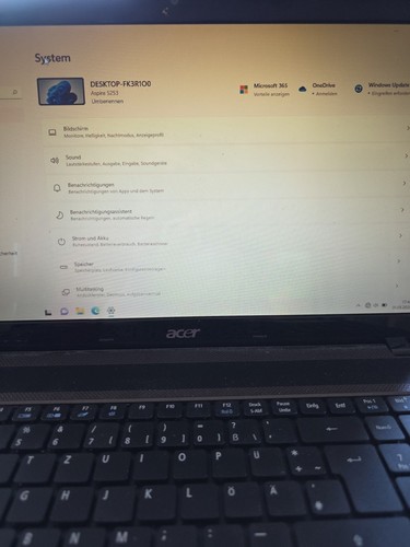 Acer Aspire 5253 Laptop an Bastler oder Fan der marke Acer - Bild 11 von 12