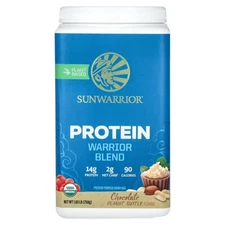 2 X Sunwarrior, Warrior Blend, Protein, Chocolate Peanut Butter, 1.65 lb (750 g)