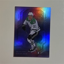 Upper Deck Skybox Metal Universe 2024-25 Rookie Oskar Back #128 Purple Fx /199 …