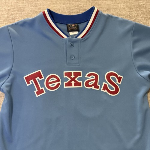 Camiseta deportiva Nolan Ryan Texas Rangerstown Collection azul retro mediana - Imagen 2 de 8