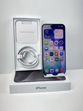 Apple iPhone 15 Pro Max A2849 256GB White! 91% battery health! Unlocked phone!