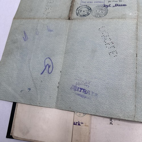 Pasaporte de Estados Unidos 1923 1924 con visas y estampillas - Documento de viaje de principios del siglo XX - Imagen 17 de 24