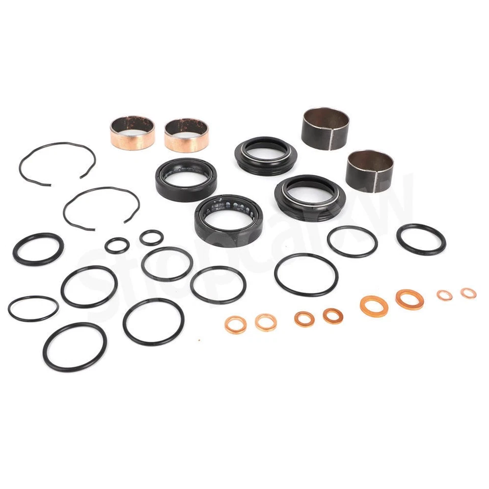Fork Bushing & Seals Rebuild Kit For Kawasaki VULCAN 800 VN1500 GL1500 GOLDWING - Image 2 of 4