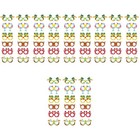 72 pcs Party Glasses Kids Beach Glasses Summer Paper Glasses Beach Photo Props