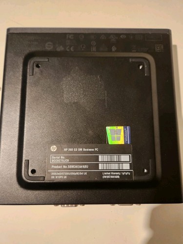 HP 260 G3 Mini Intel Core i5-7200U 2.50GHz Sold For Parts No Power  - Picture 3 of 4