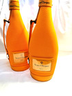 Veuve Clicquot Ice Jacket Insulated Neoprene Bottle Sleeve With Handle 750 ml x2
