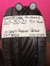 1 x 265/30/20 94Y XL Uniroyal RainSport 5 Road Performance Tyre DOT 3724