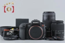 Sony α300 DSLR-A300 Black + 18-70 75-300 Lenses (Japanese Language Only)