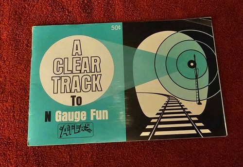Vtg Atlas A Clear Track To N Gauge Fun Booklet - Picture 1 of 4