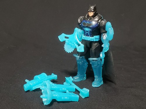 2021 Spin Master DC Comics Batman Bat-Tech Crawler Batman 4" Action Figure - Picture 3 of 7
