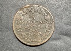 Sweden 2/3 Skilling 1840 World Foreign Copper Coin International Old