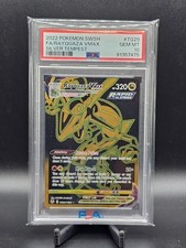 2022 POKEMON SWORD & SHIELD SILVER TEMPEST #TG29 FULL ART/RAYQUAZA VMAX PSA 10