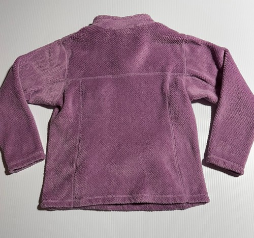 Patagonia ReTool Snap T Fleece Pullover Girls Size 14 XL Light Violet Pink - Picture 8 of 11