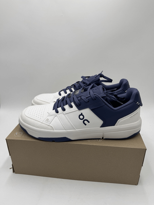 On The Roger Clubhouse Men Tennis Shoe Size 12 Color White & Acai New No Lid Size 11 - ON The Roger Clubhouse White Acai for sale online  main image 3