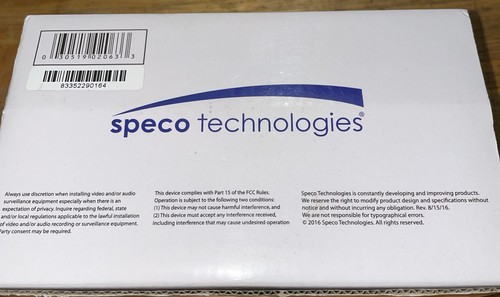 Speco Technologies Htintt5t Camera,2 Mp Resolution - Picture 3 of 9