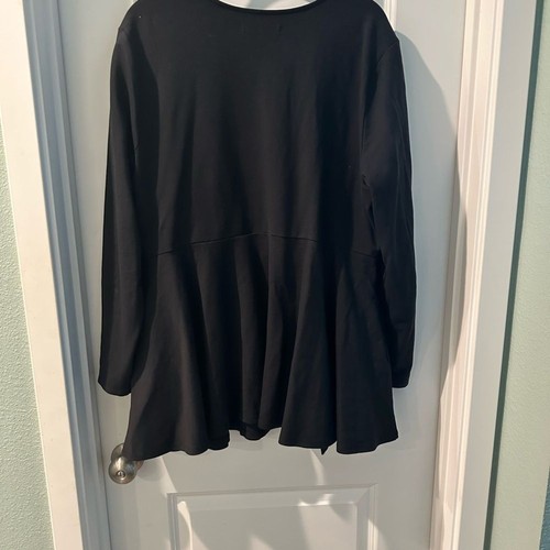 Mädchen mit Kurven Ponte Strick Schößchen Jacke Gr. XL - Bild 3 von 5