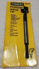 O4-014 STANLEY 7/8" POWERBORE DRILL BIT "1986 VINTAGE " USA 🇺🇸