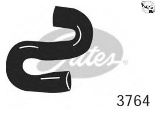 2x ✅Fits GATES GAT3764 Radiator Hose GAT3764 Cooling system rubber h ⭐UK Seller⭐ - Image 18