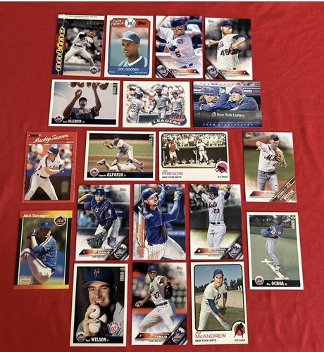 New York Mets Baseball Karten Lot 155 Karten Tickets & Kingsport Autogrammkarten - Bild 3 von 10