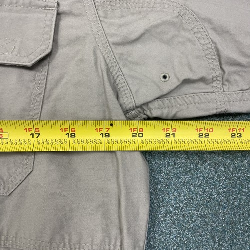 5.11 Tactical Series Shirt Mens M Khaki Cotton Blend Vented Long Sleeve Pockets - Picture 15 of 21