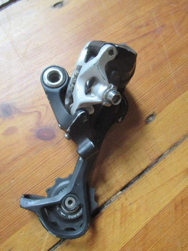 Schaltwerk Shimano XT RD-M 771 langer Käfig retro gut 9-fach Derailleur - Bild 2 von 8
