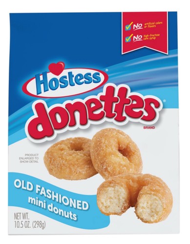 🟡 Neu Hostess Donettes altmodisch glasiert Mini Donuts Gebäck weiche Tasche 10oz - Bild 1 von 2