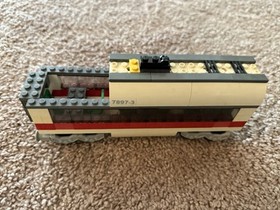 LEGO City RC Train Passenger Train 7897 & Cargo Train Deluxe 7898 Set Used AS-IS