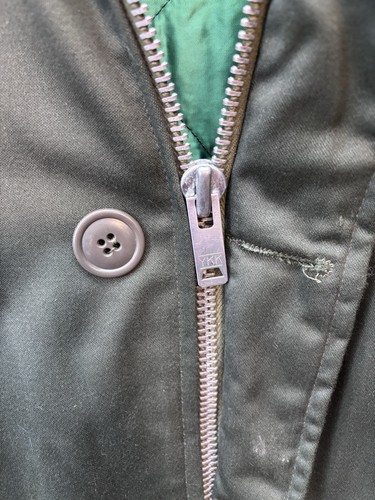 Militär Parka B-9 Zivilausgabe groß Armee grün EMAR Reißverschluss Vintage 1950er EUC - Bild 6 von 14