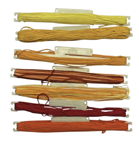 DMC JP Coats Embroidery Floss Craft Thread Skeins Mixed Lot Fiber Content Colors - Picture 7 of 14